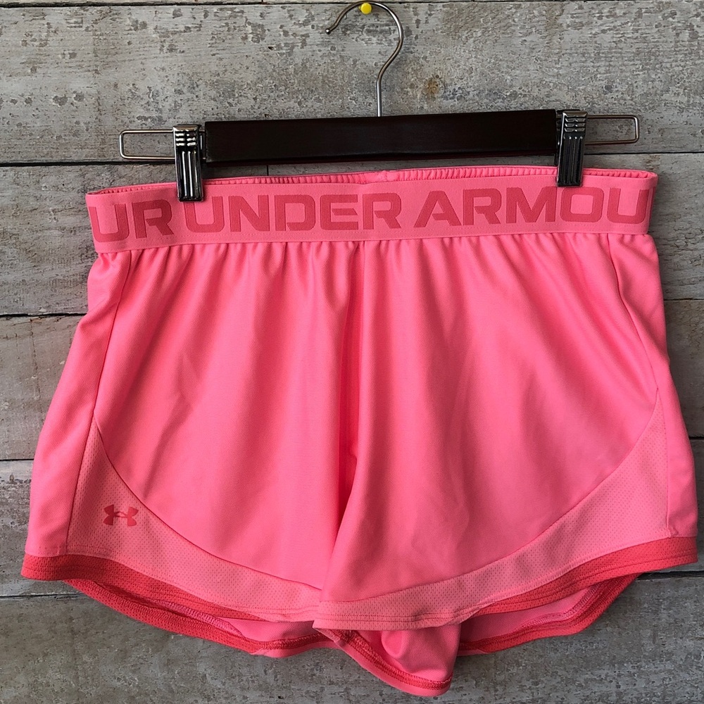 Under Armour Hot Pink Athletic Shorts